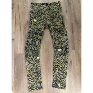 Civil Regime Men's Jeans Leopard Prints  30/32 RARE